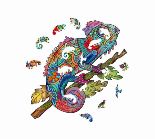 Mandala Puzzles - Chameleon
