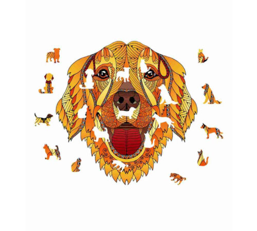 Mandala Puzzles - The Dog
