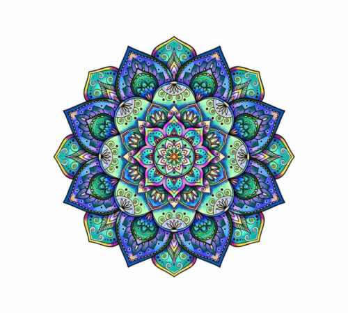 Mandala Puzzles - Lotus Flower