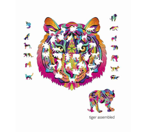 Mandala Puzzles - The Tiger