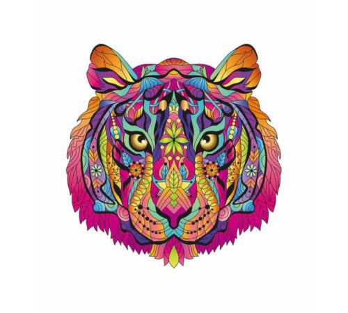 Mandala Puzzles - The Tiger