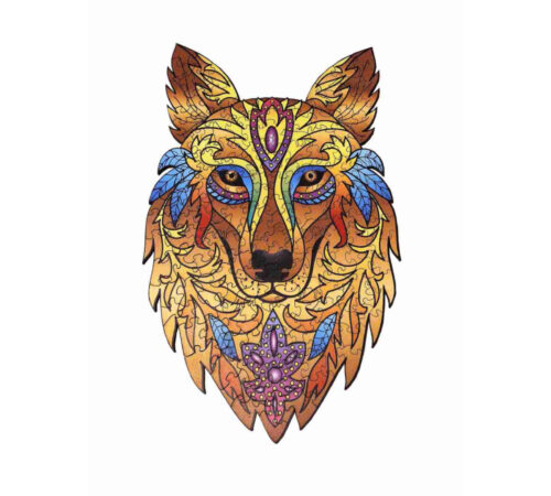 Mandala Puzzles - The Wolf