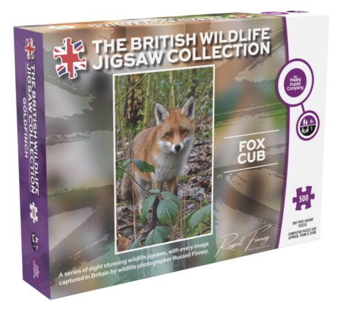 BRITISH WILDLIFE SERIES FOX CUB 500 PIECE