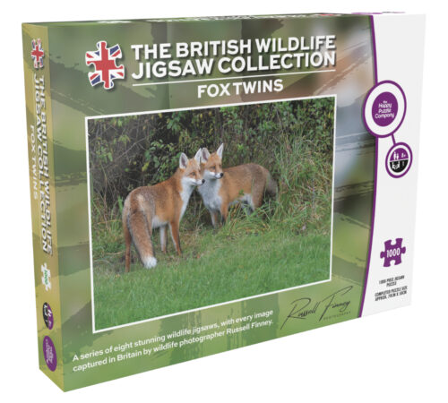 BRITISH WILDLIFE SERIES FOX TWINS 1000 PIECE