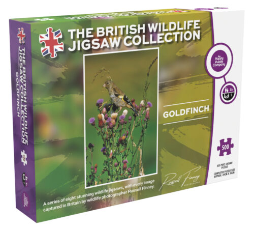 BRITISH WILDLIFE SERIES THE GOLDFINCH 500 PIECE